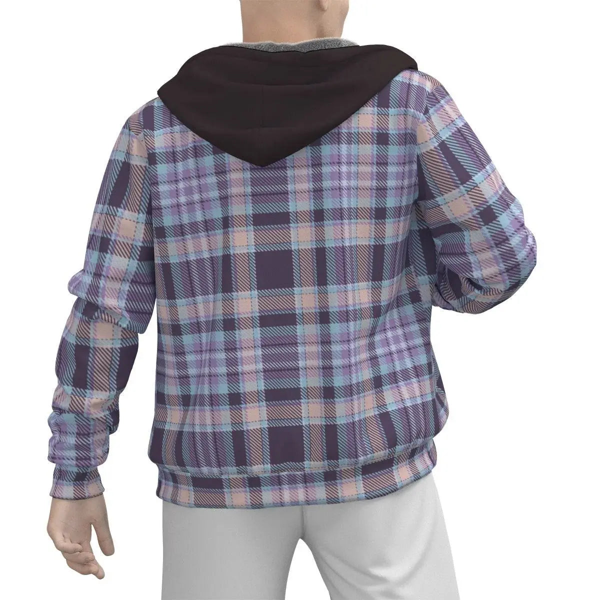 Warmth Sherpa Fleece Zip Up Hoodie - IVORYNN