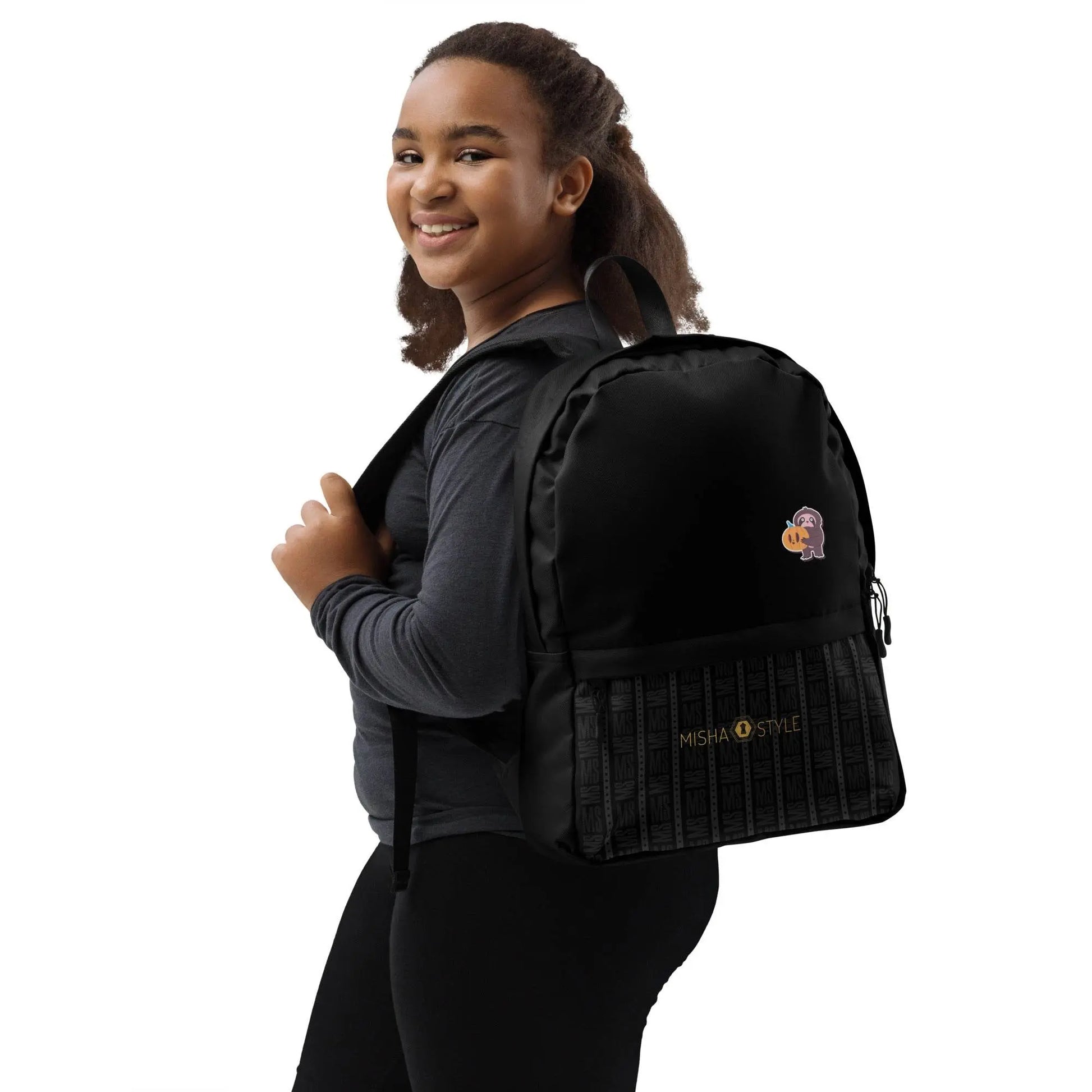 Waterproof Sports Activities Black Backpack - IVORYNN