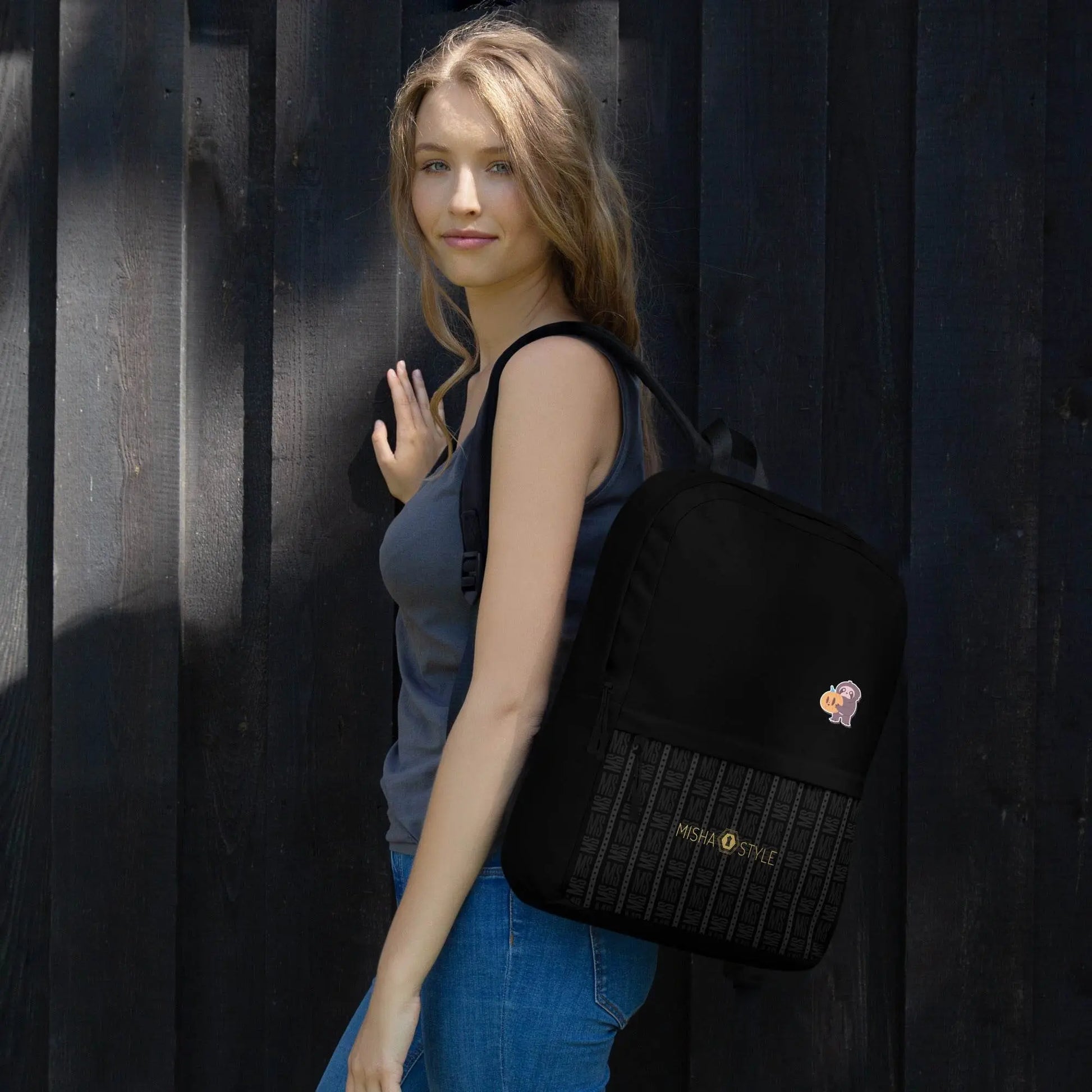Waterproof Sports Activities Black Backpack - IVORYNN