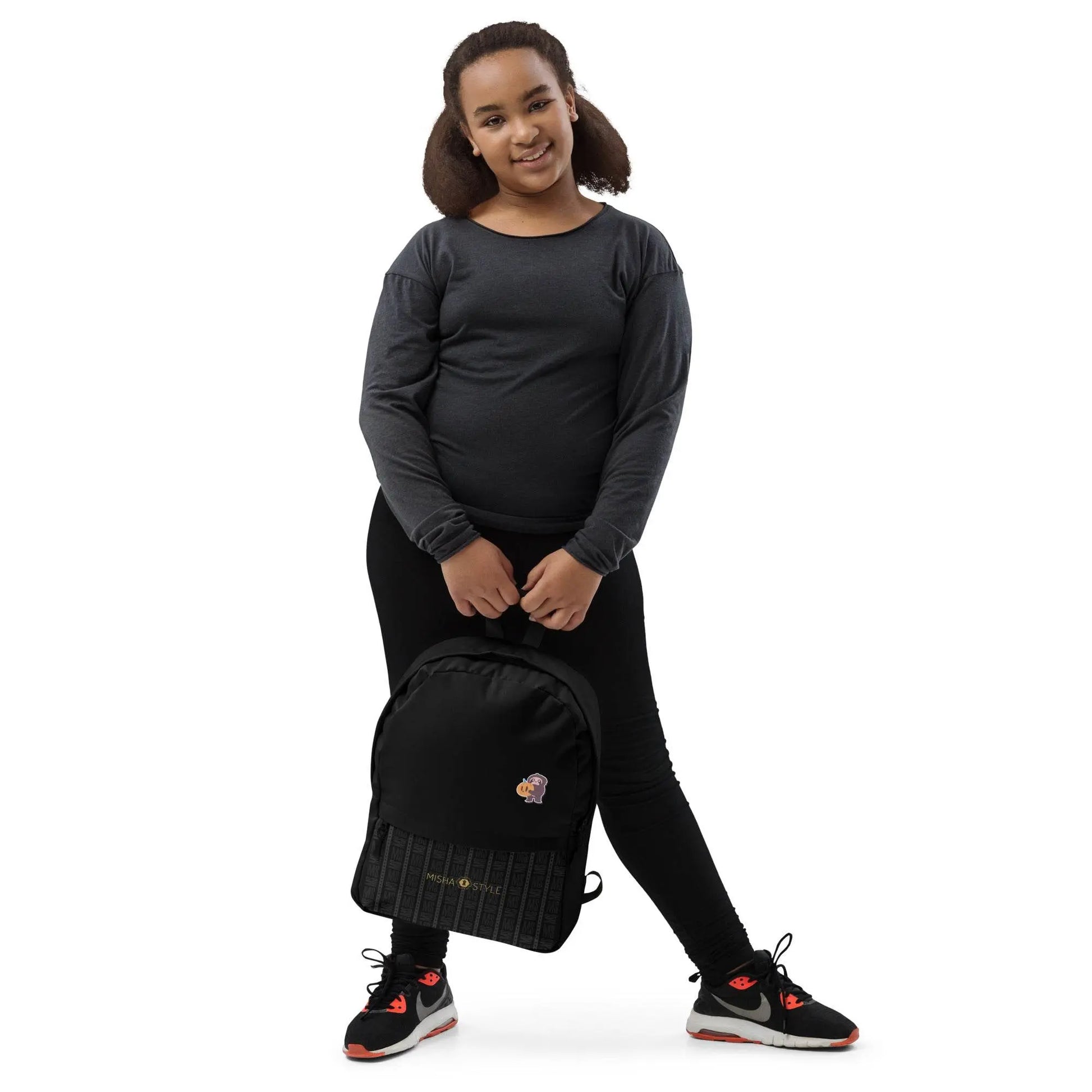 Waterproof Sports Activities Black Backpack - IVORYNN