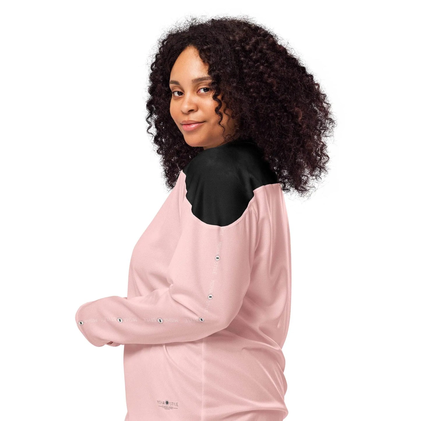 Women Recycled hockey fan jersey - Pink - IVORYNN