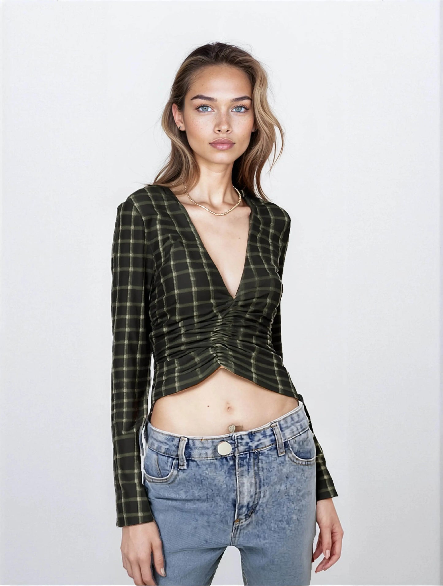 Women's Bib Overall Luxury Pant - Black - IVORYNN