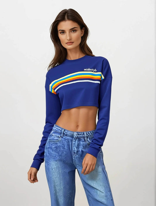 Women’s Cropped Crewneck Sweatshirt