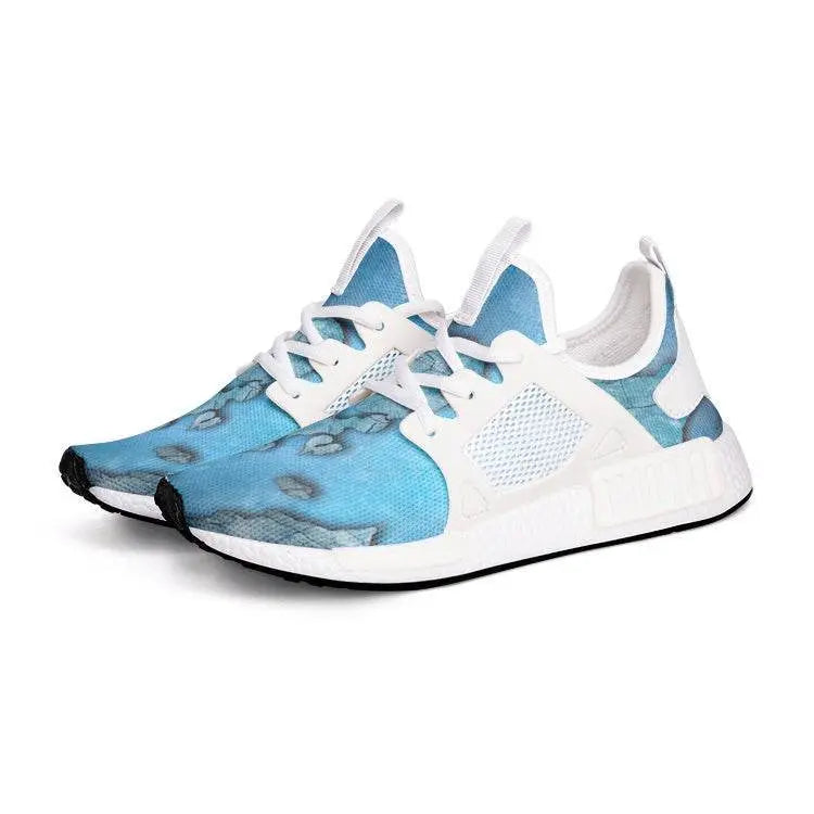World Map Lightweight Men Mesh Sneaker - IVORYNN