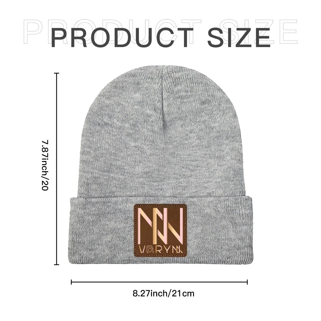 Flattering Thickened Men Light Gray Knitted Hats