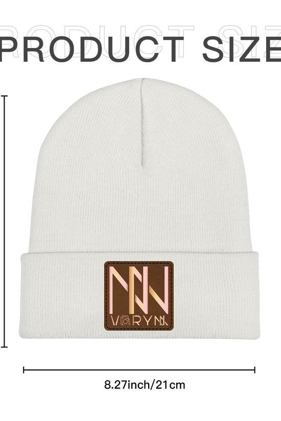 Flattering Thickened Men White Knitted Hats