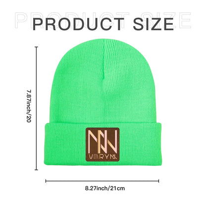 Flattering Thickened Women Blackish Green Knitted Hats