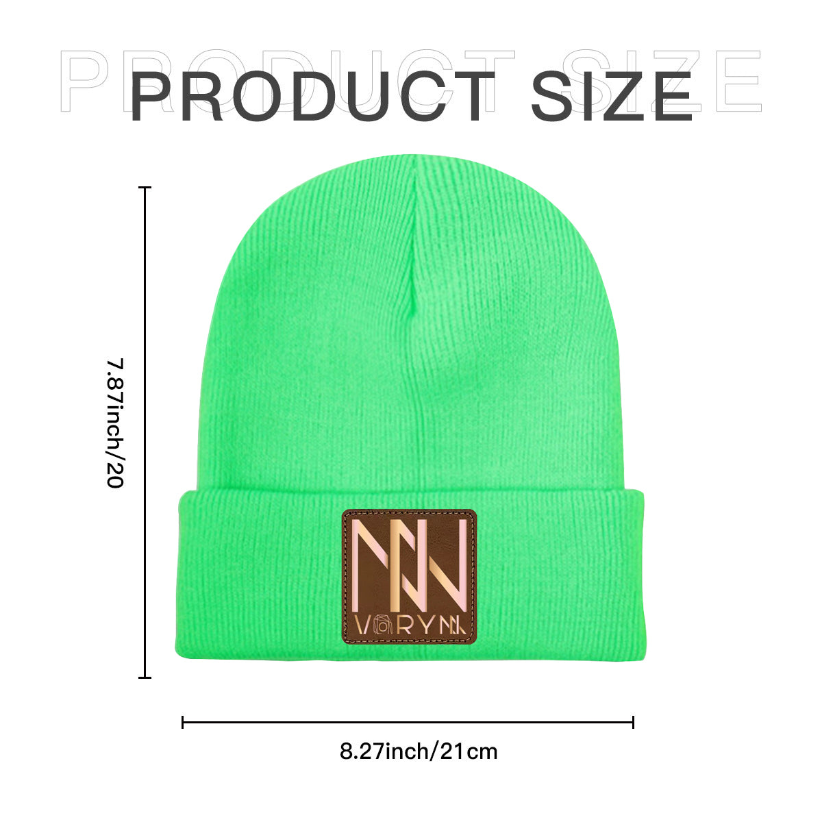 Flattering Thickened Women Blackish Green Knitted Hats