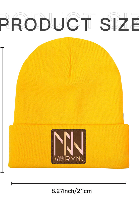Flattering Thickened Men Yellow Knitted Hats
