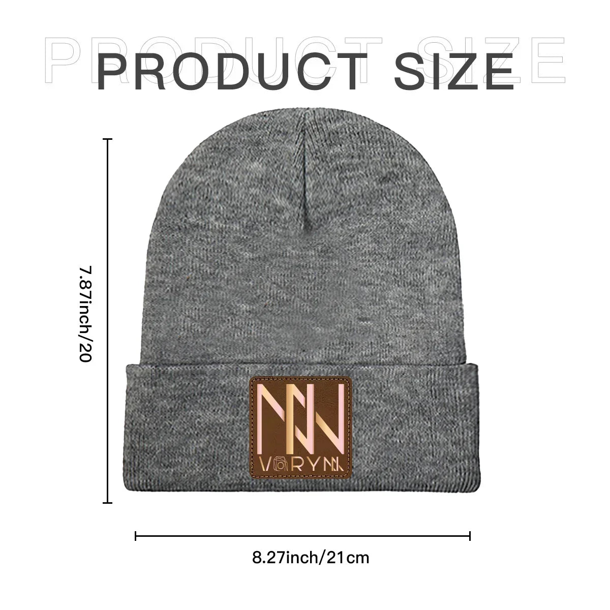 Flattering Thickened Men DarkGray Knitted Hats