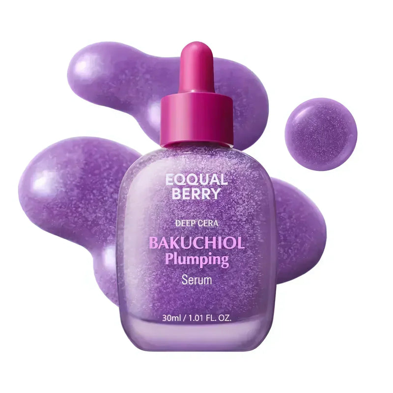 EQQUALBERRY Bakuchiol Plumping Purple Serum 30ml