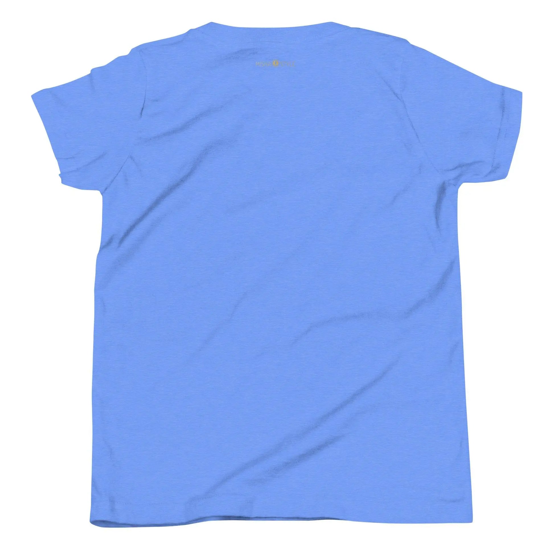 Youth Short Sleeve Blue T-Shirt - IVORYNN