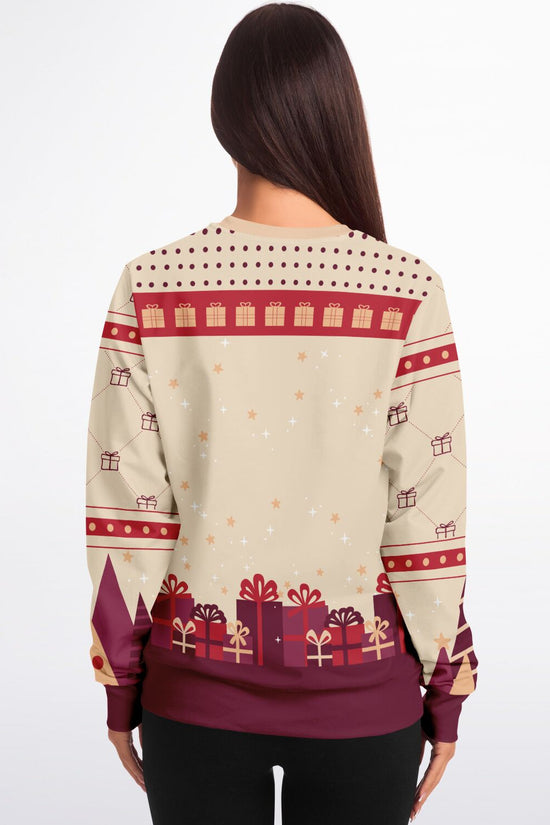 I’m Laying On Your Present Women Christmas Sweatshirt