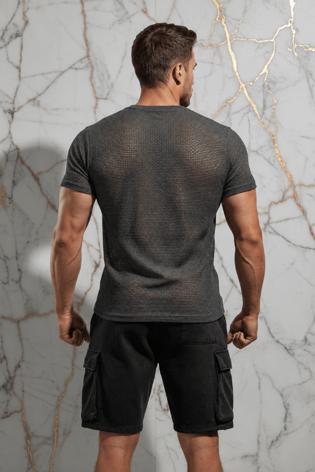 Silk Fitness Gray T-shirt