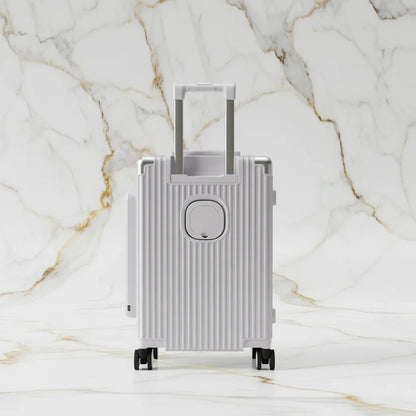 الحقيبة باللون #a7a1b7 - منظر خلفي