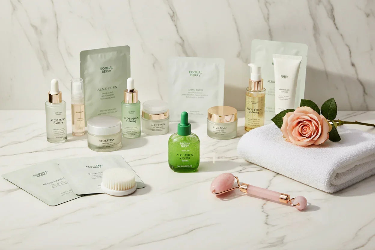 سيروم ALOE PDRN في حمام فاخر - فلات لاي