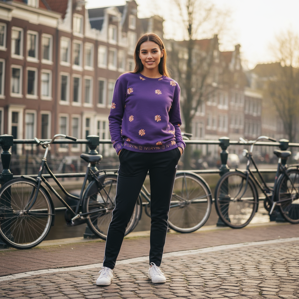 Amsterdam Canal Scene