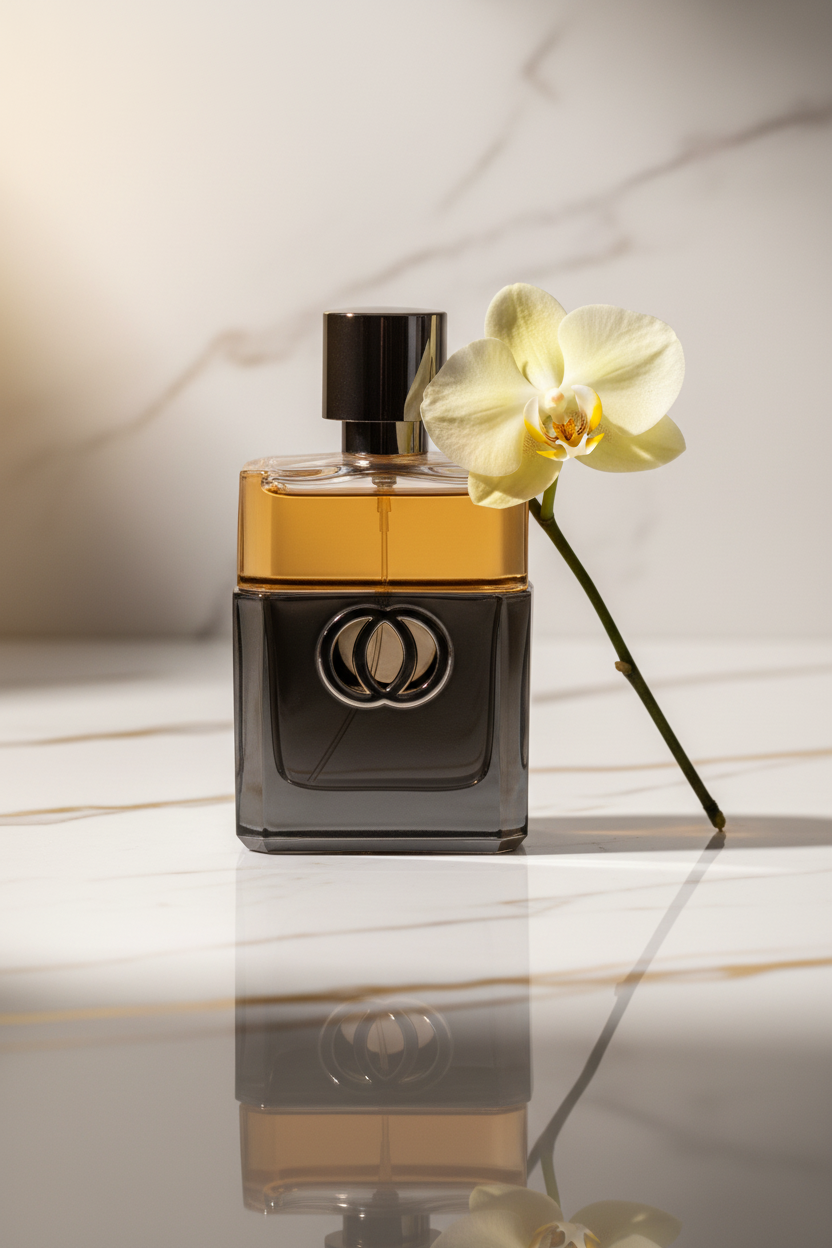 Angel Elves Black - Cream Orchid Mirror