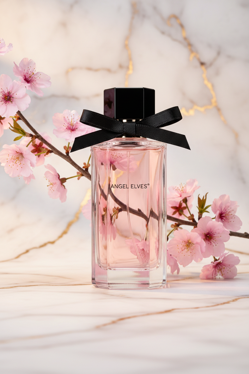 Angel Elves Bow - Cherry Blossom