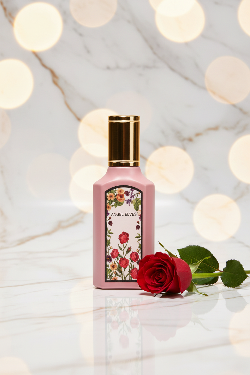 Angel Elves Floral - Rose Bud Bokeh