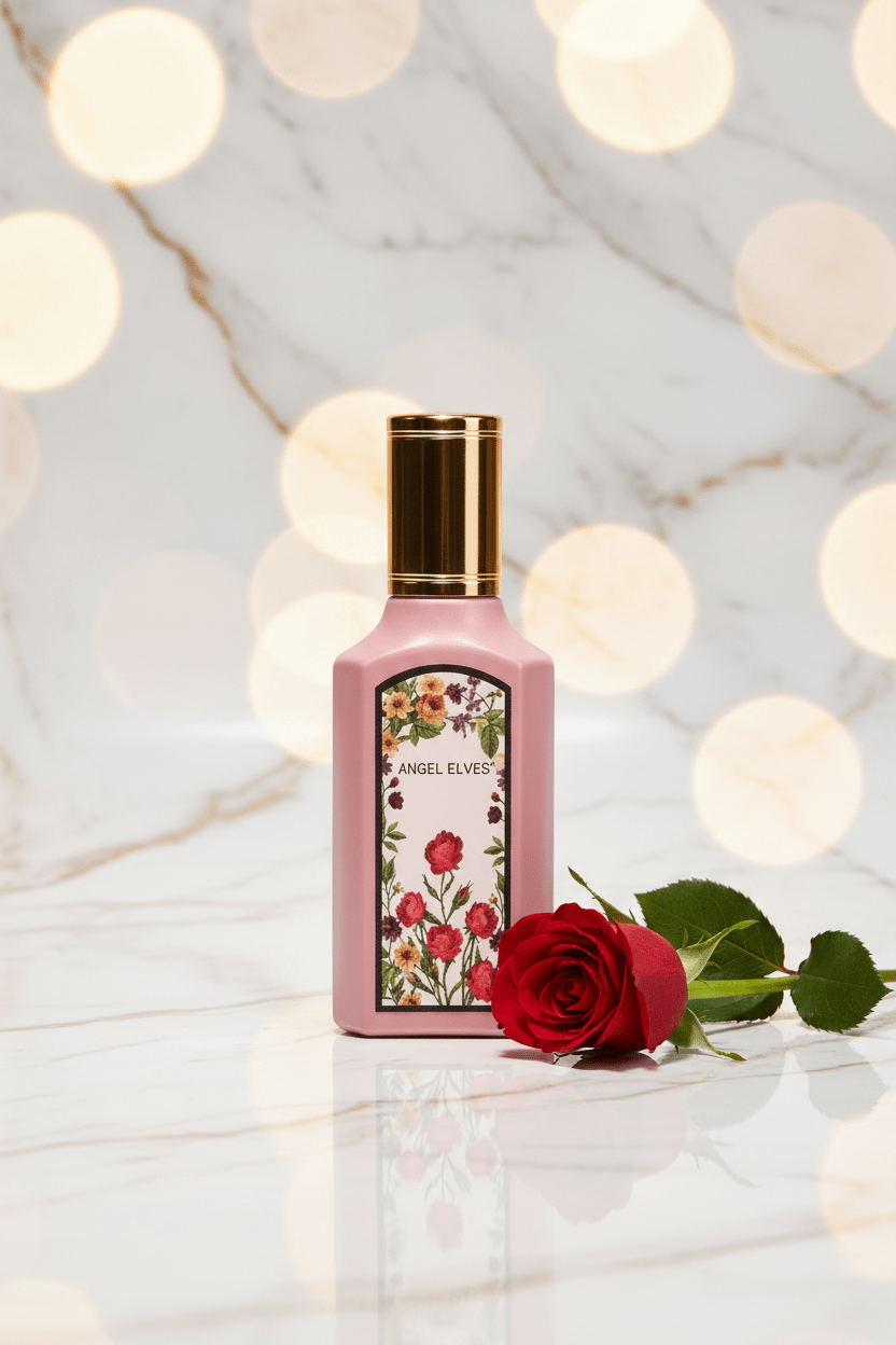 Angel Elves Floral - Rose Bud Bokeh