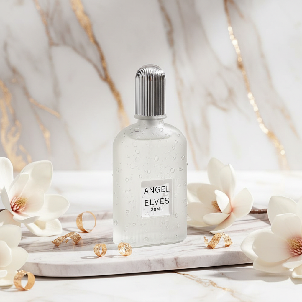 Angel Elves Frosted - Marble Three Quarter Magnolia