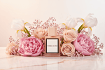 Angel Elves Peach - Floral Landscape