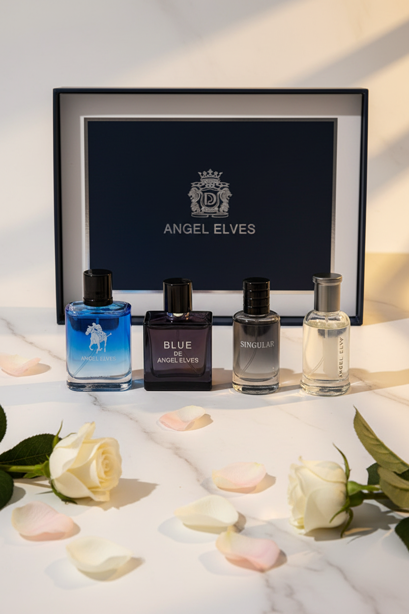 Angel Elves - Row with Roses