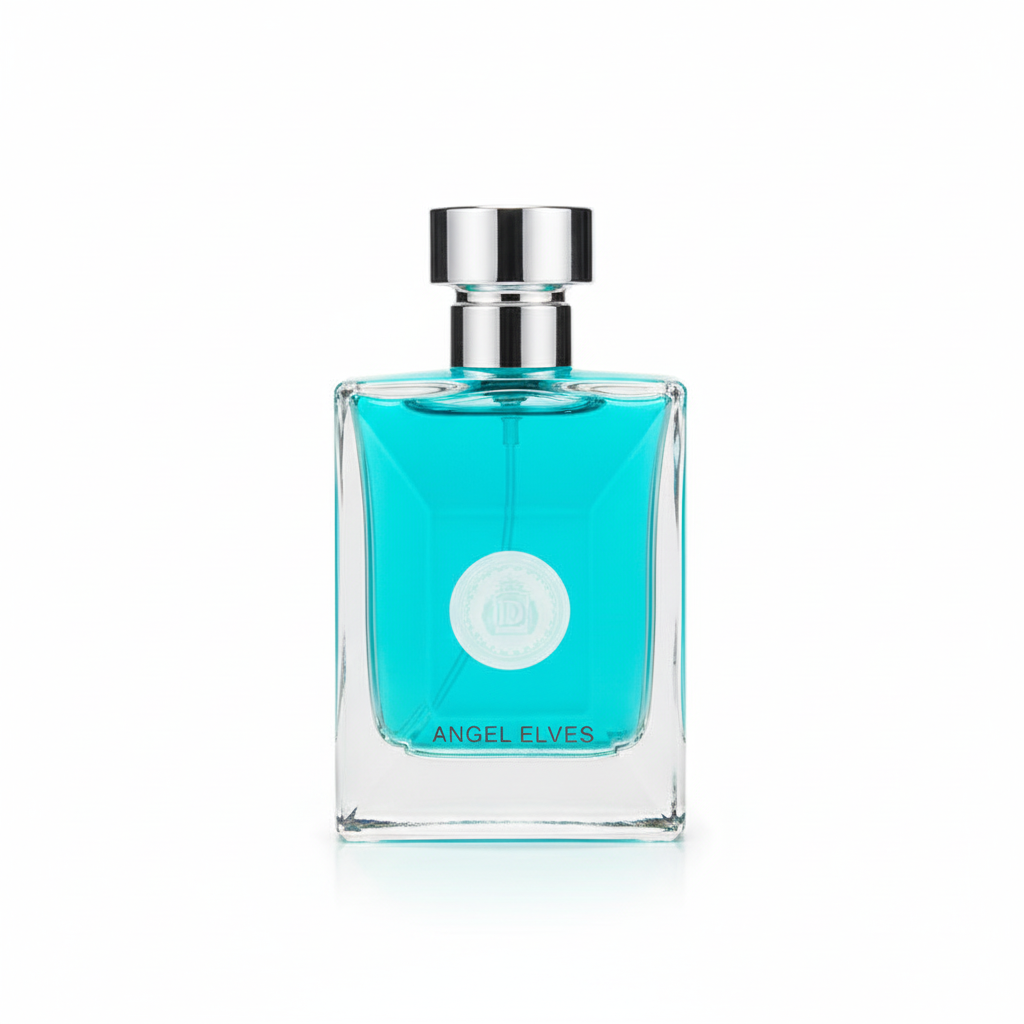Angel Elves - Turquoise Blue Bottle