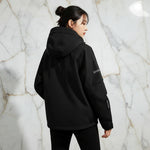 Angled back view