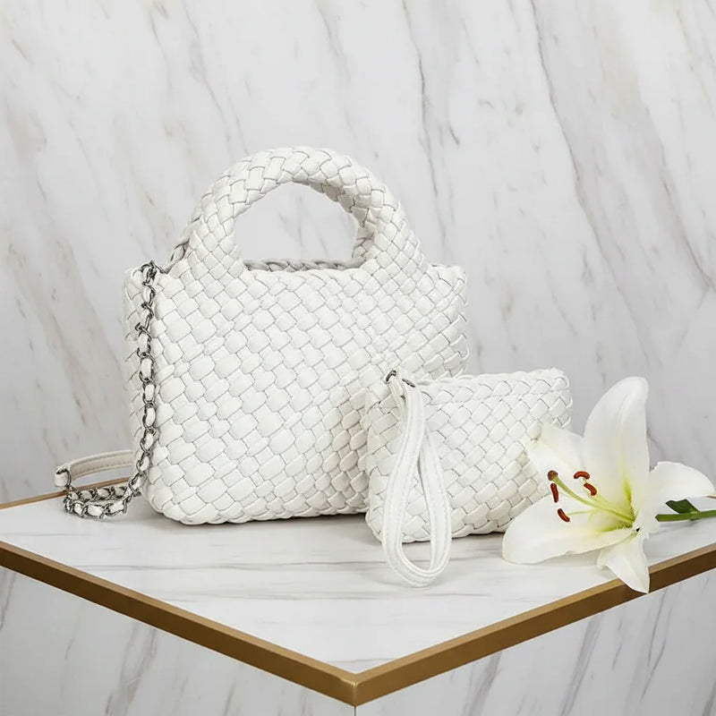 Angled View with Flower