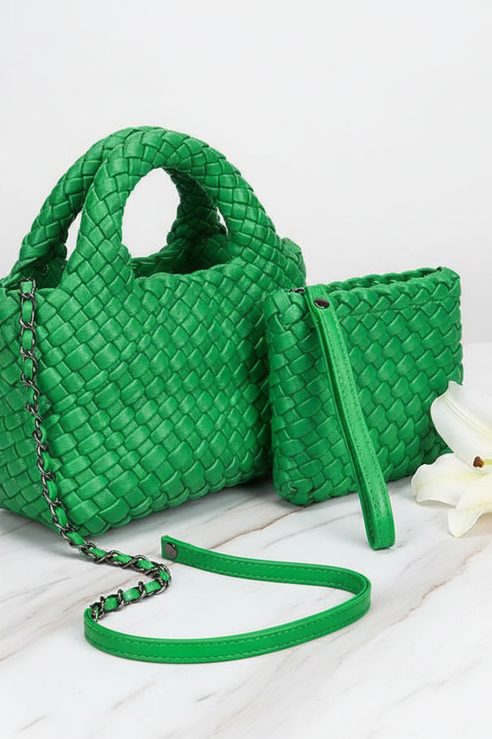 Angled View with Flower