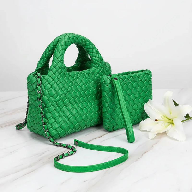 Angled View with Flower