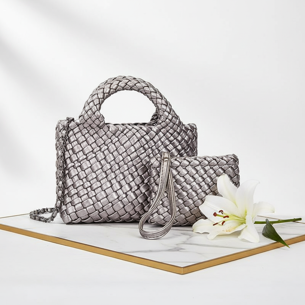 Angled View with Flower