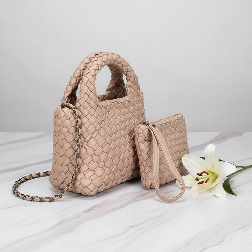 Angled View with Flower