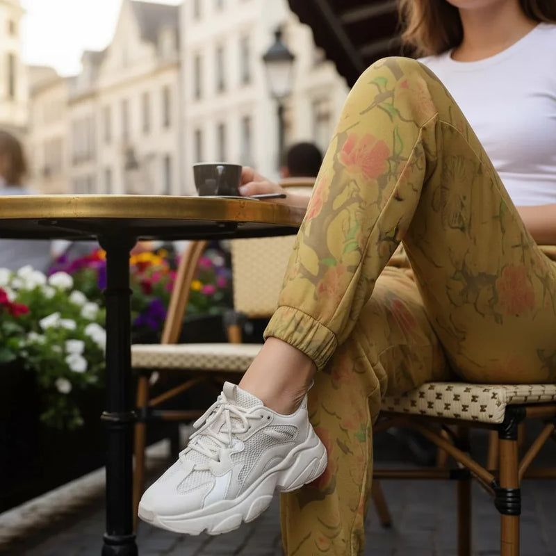 Ankle detail close-up