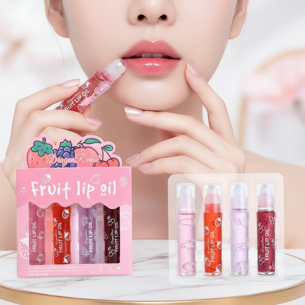 Application shot with set in foreground