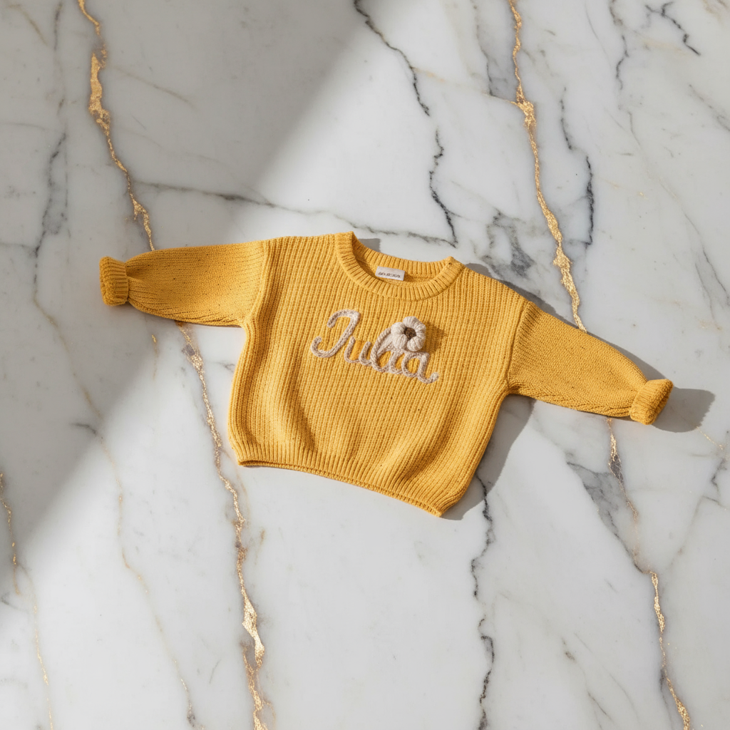 Artfully arranged on marble