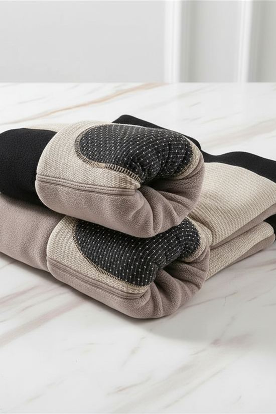 Artfully folded showing velvet layers