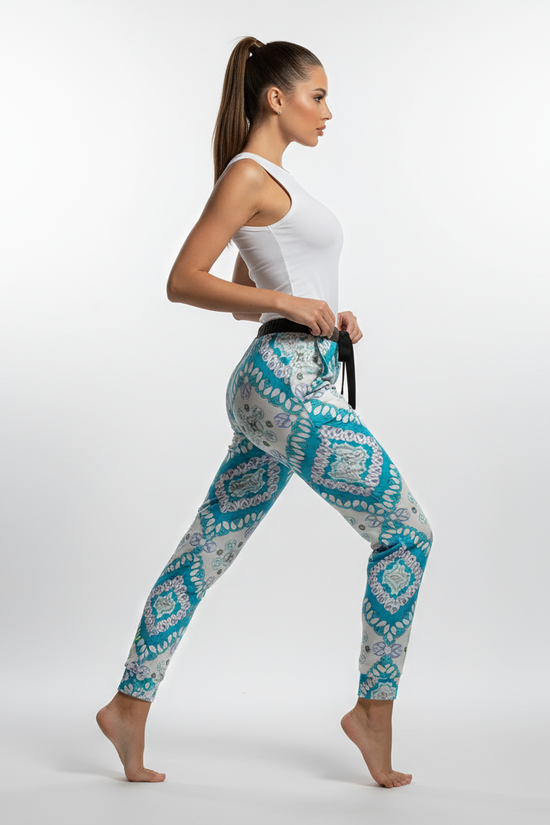 Artistic profile view with gradient background