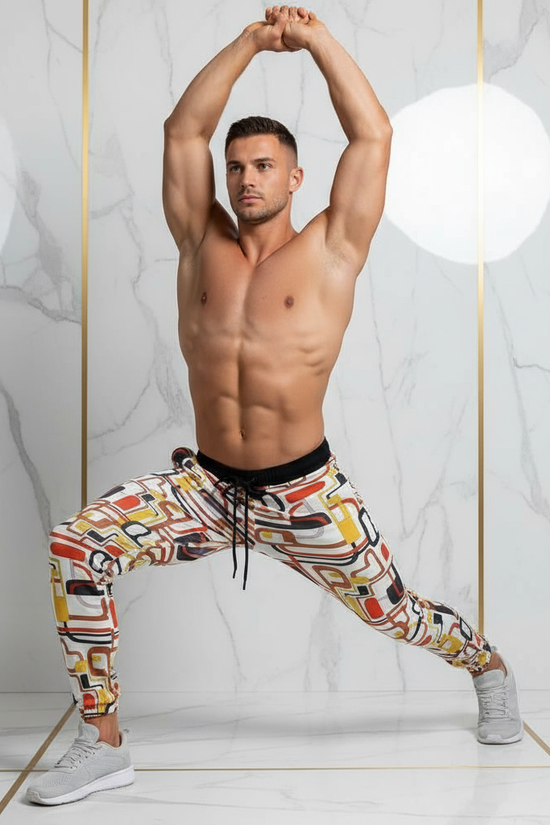 Athletic lunge stretch