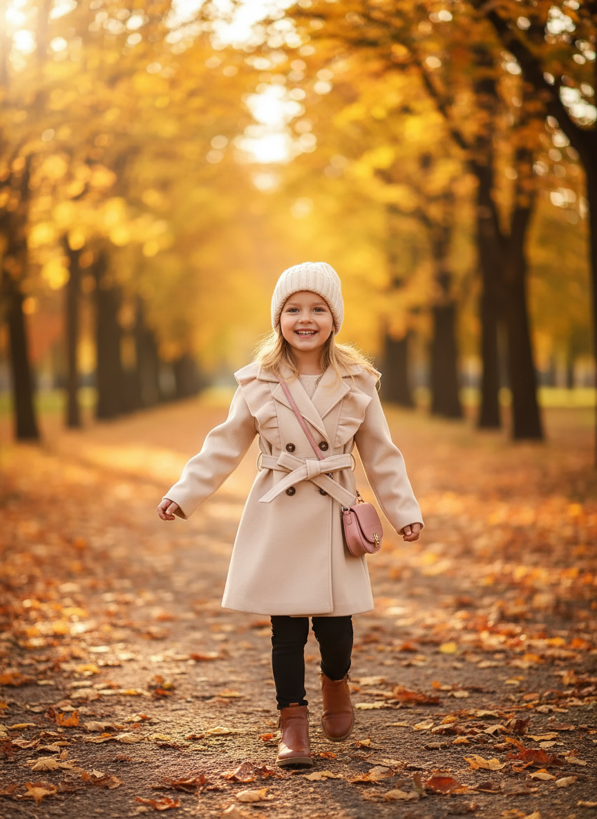Autumn park lifestyle shot