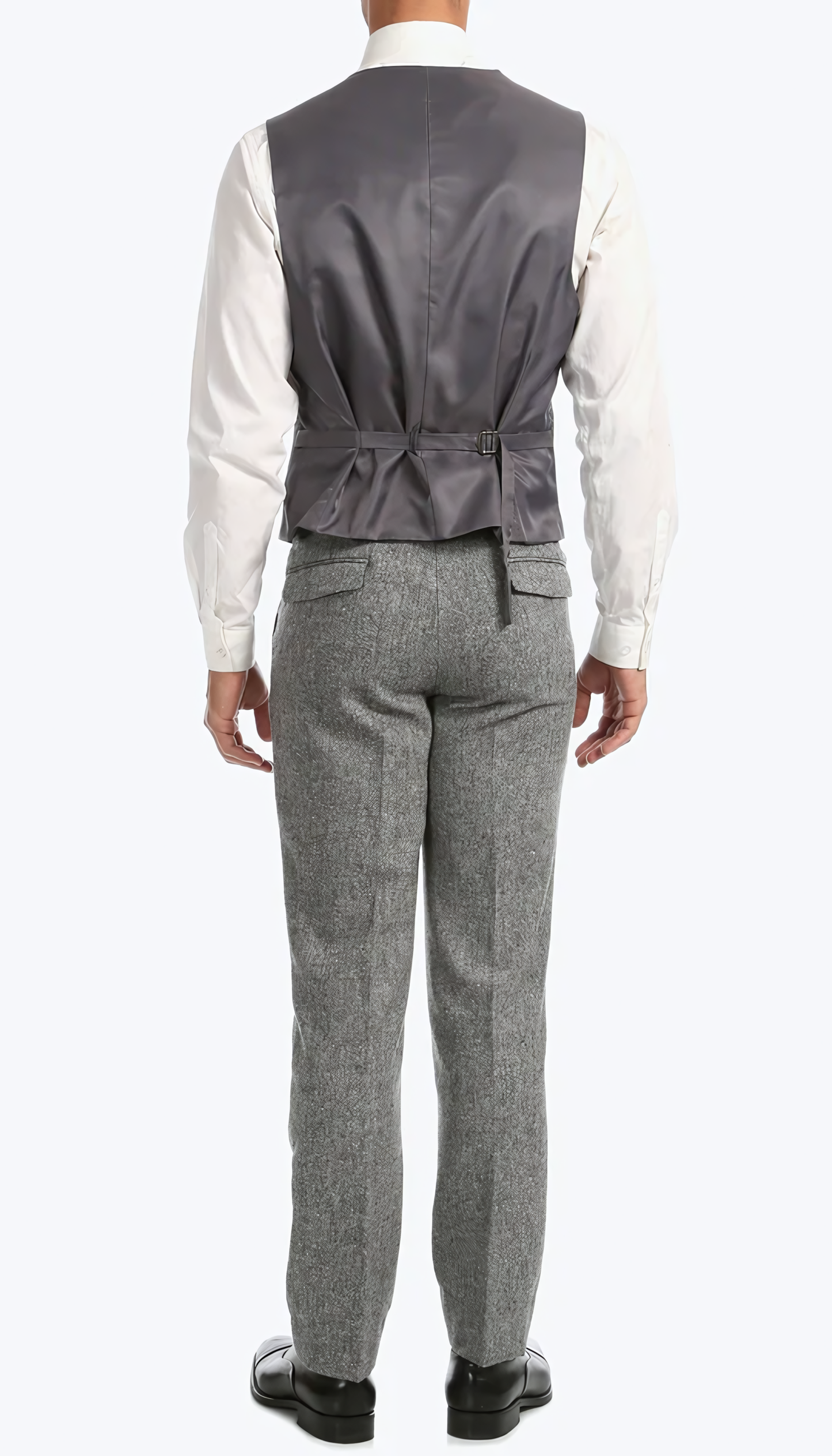 3-Piece Slim Fit Grey Suit