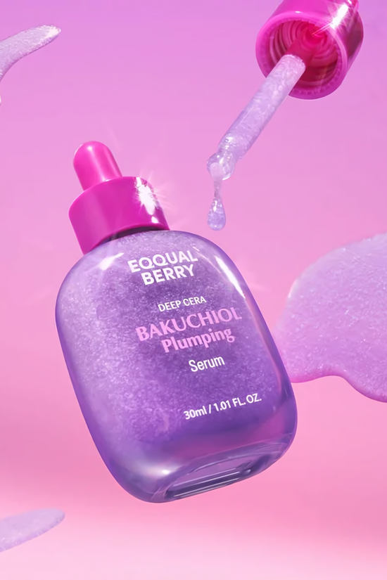 EQQUALBERRY Bakuchiol Plumping Purple Serum 30ml
