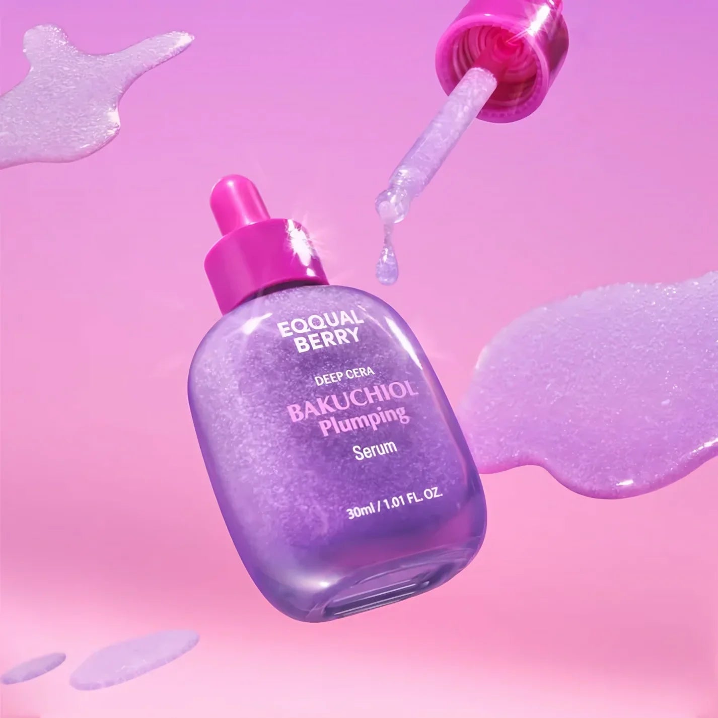 EQQUALBERRY Bakuchiol Plumping Purple Serum 30ml