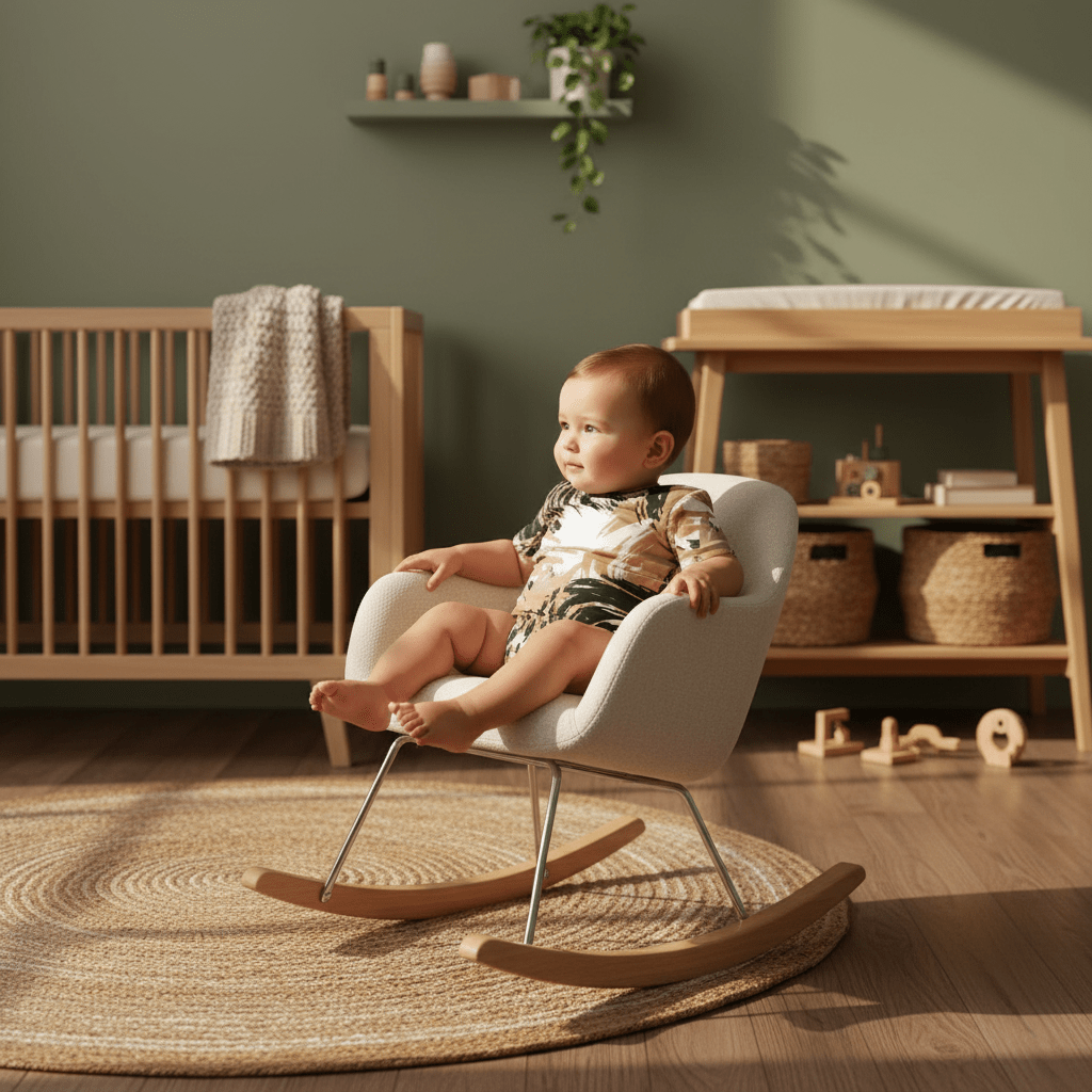 Baby Bodysuit - Rocking Chair