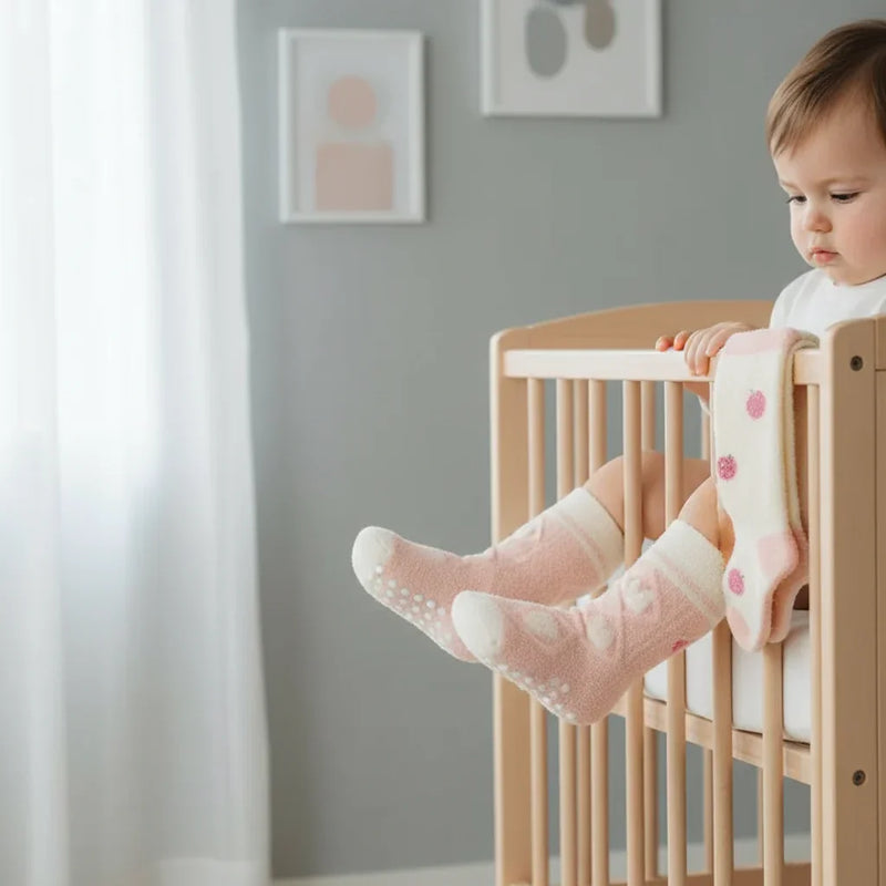 Baby boy close-up detail