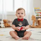 Baby boy - front view in nursery