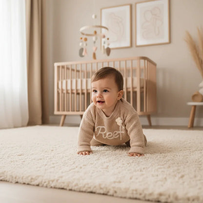 Baby boy in nursery - crawling