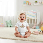 Baby boy in nursery - front view